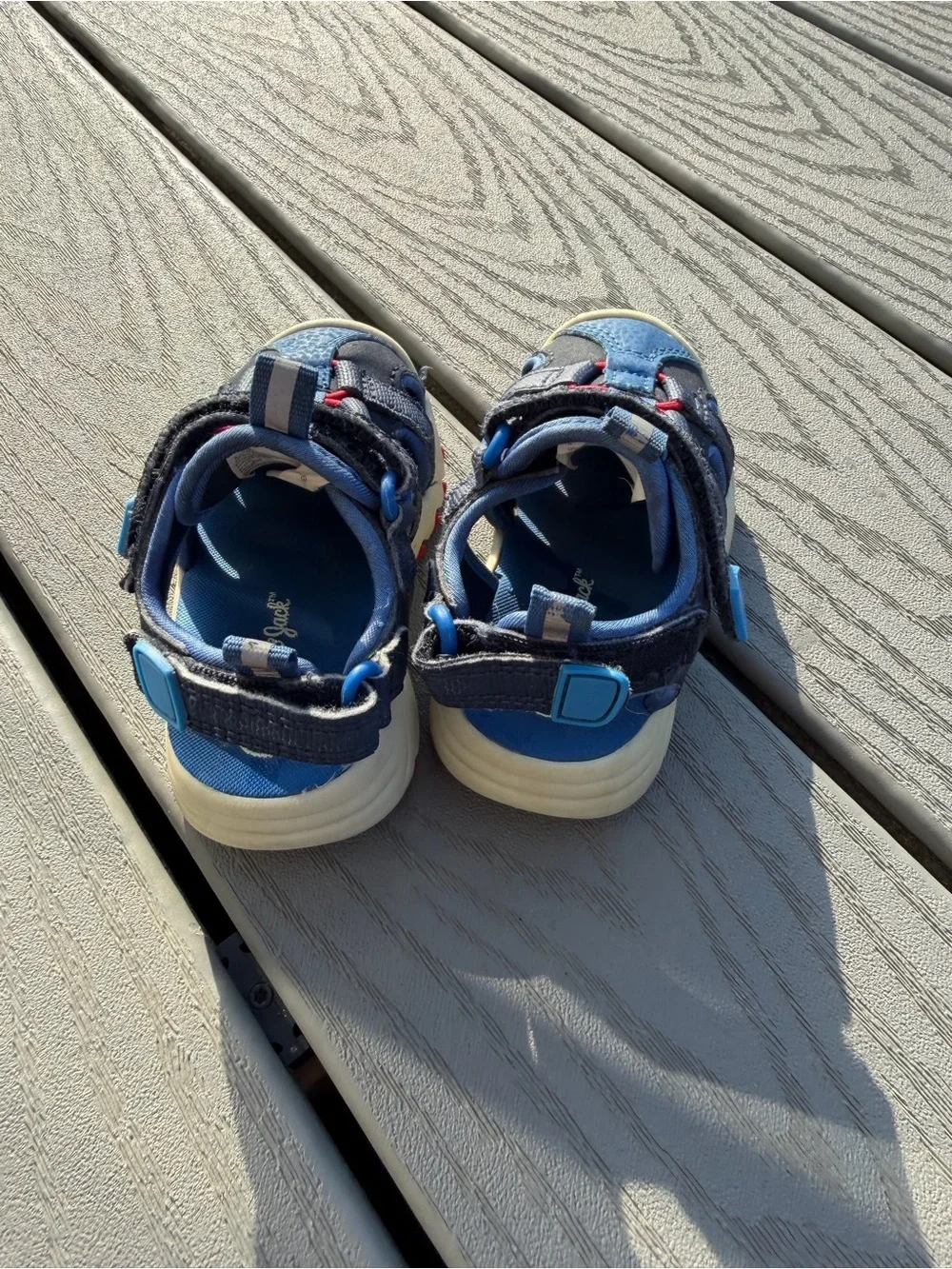 Cat & Jack toddler sandals blue size 5